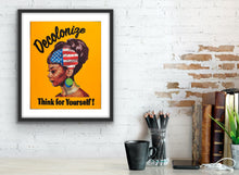 Load image into Gallery viewer, Think Black Thoughts No 1